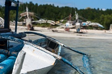 bangka sur plage