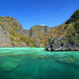 Ile de coron vue depuis la mer
