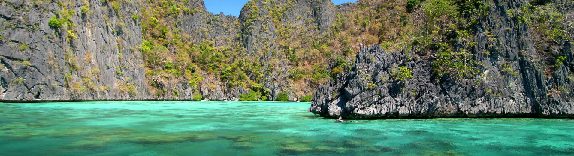 Ile de coron vue depuis la mer