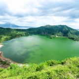 Vue sur le lac Taal