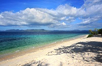 Plage de North Kay dans l'archipel des Calamian