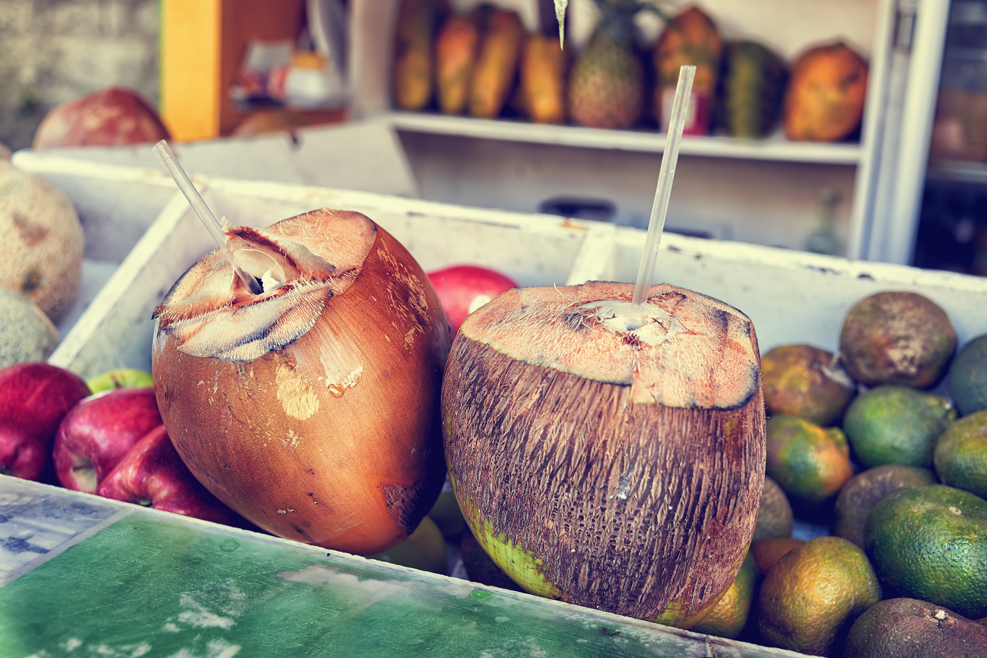 noix de coco à déguster